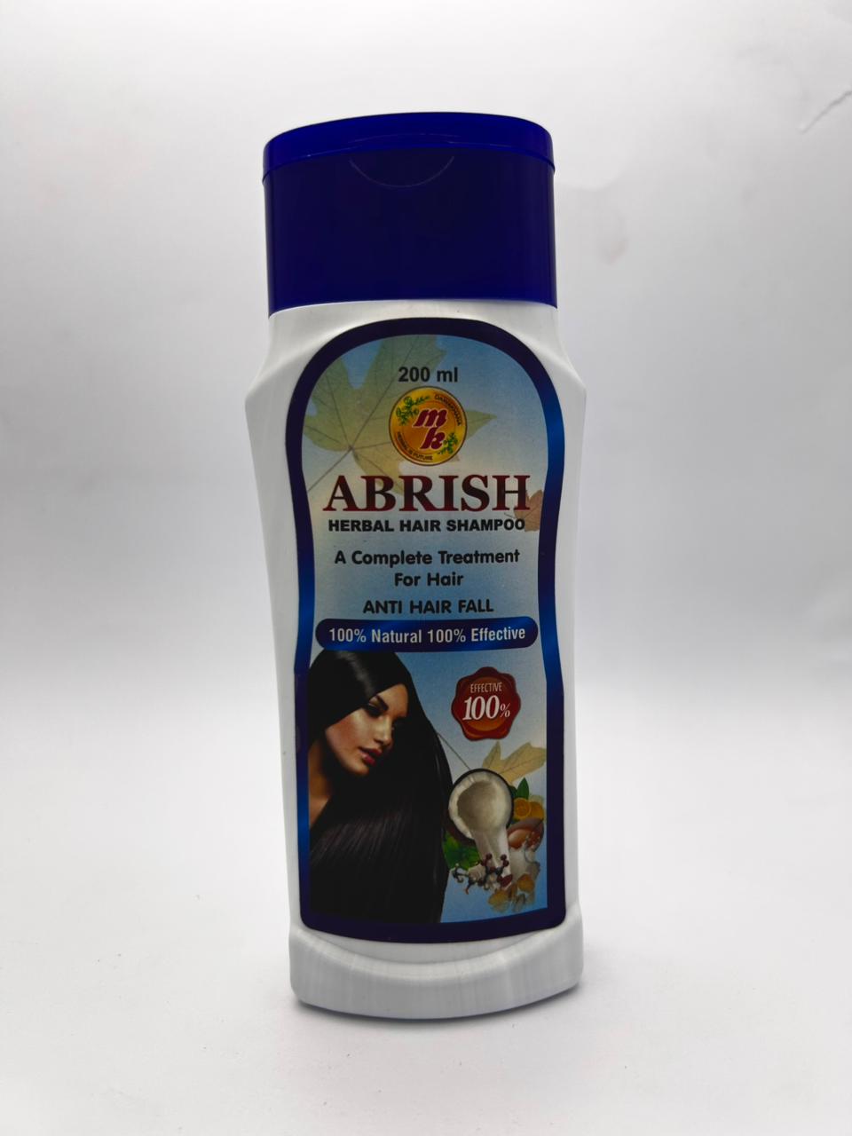 abrash herbal hair shampoo | 100% natural anti hair fall treatment